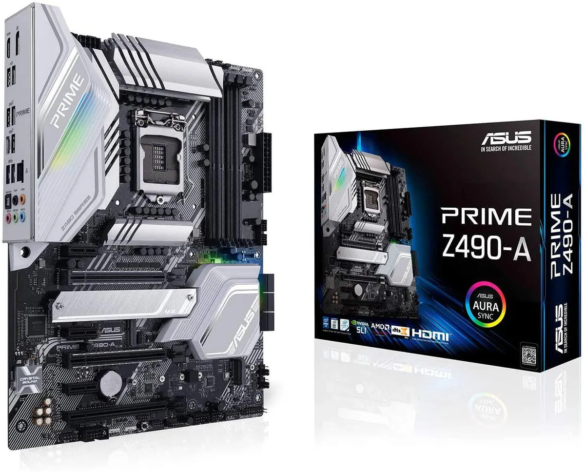 ASUS ASUS PRIME Z490-A Intel motherboard — product photo
