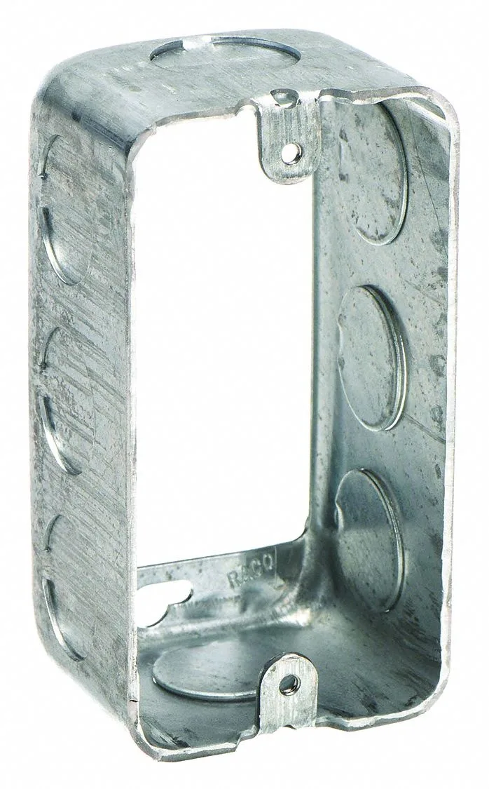 Hubbell Incorporated Hubbell Incorporated RACO 665 Extension Ring 1 Gang Steel 13 cu in — product photo