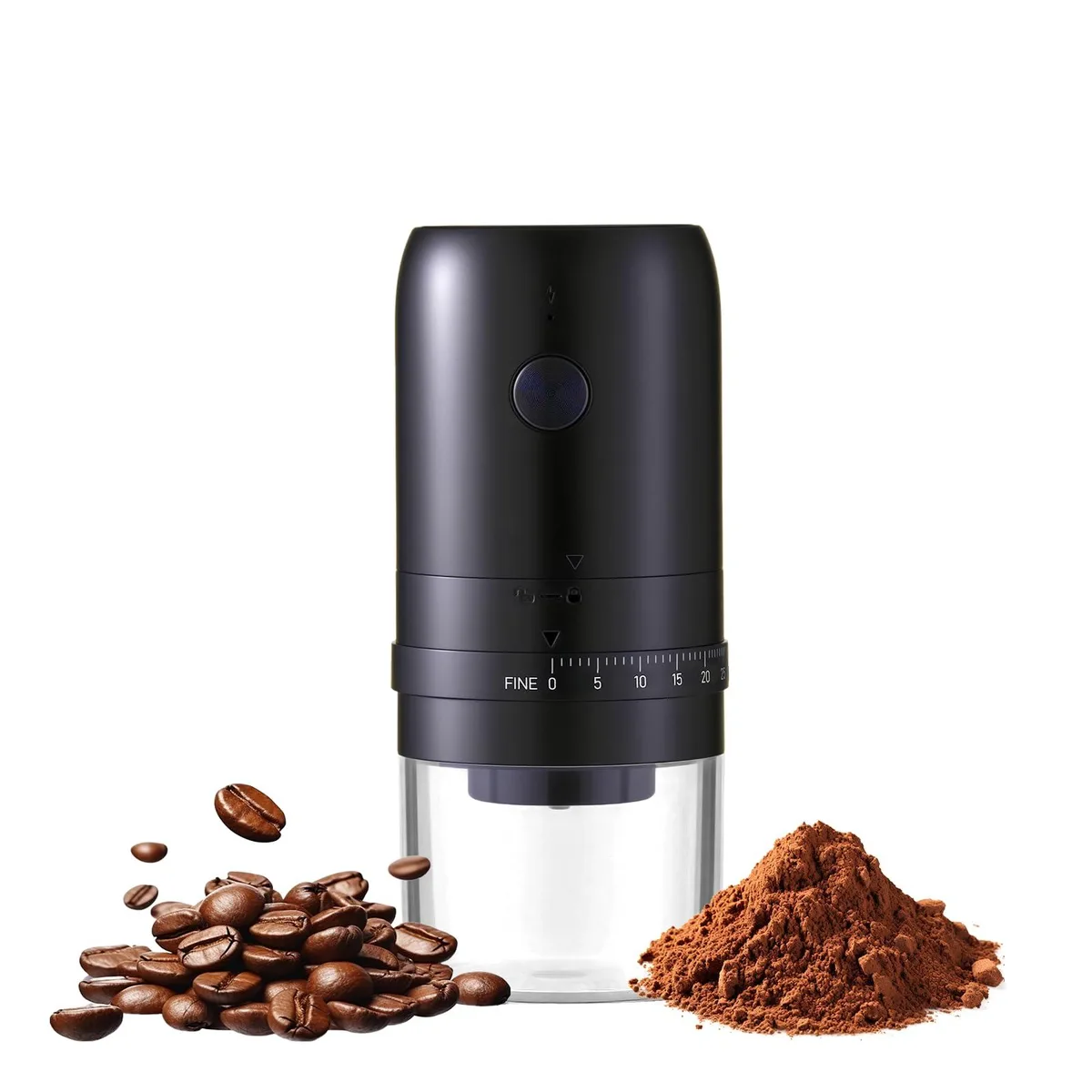 Breville Electric Coffee Grinder 40 Settings 11 Cups Silver — product photo