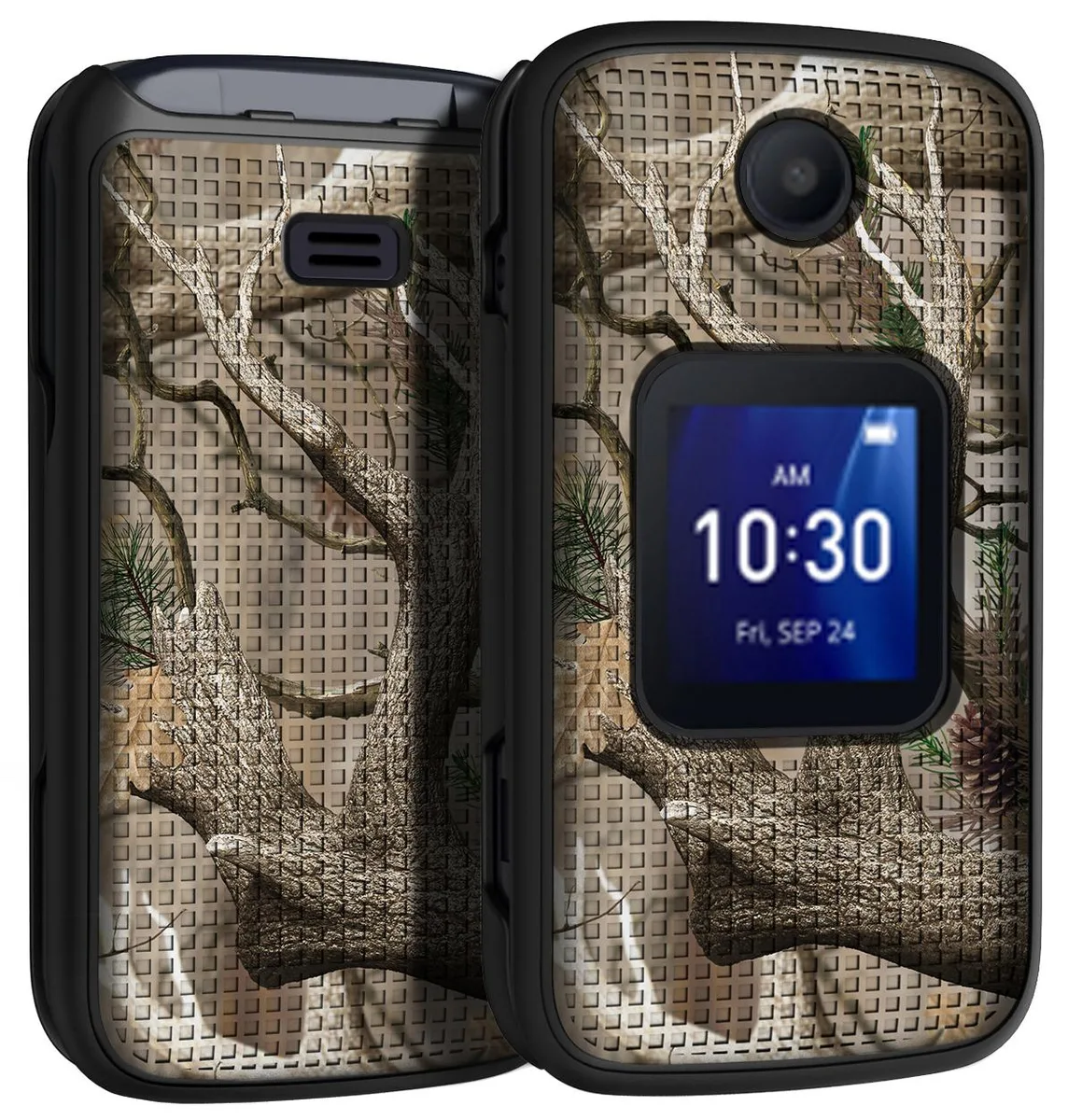 Nakedcellphone Nakedcellphone Grid Textured Slim Case for Alcatel Go Flip 4, TCL FLIP Pro 4056 4058 — product photo