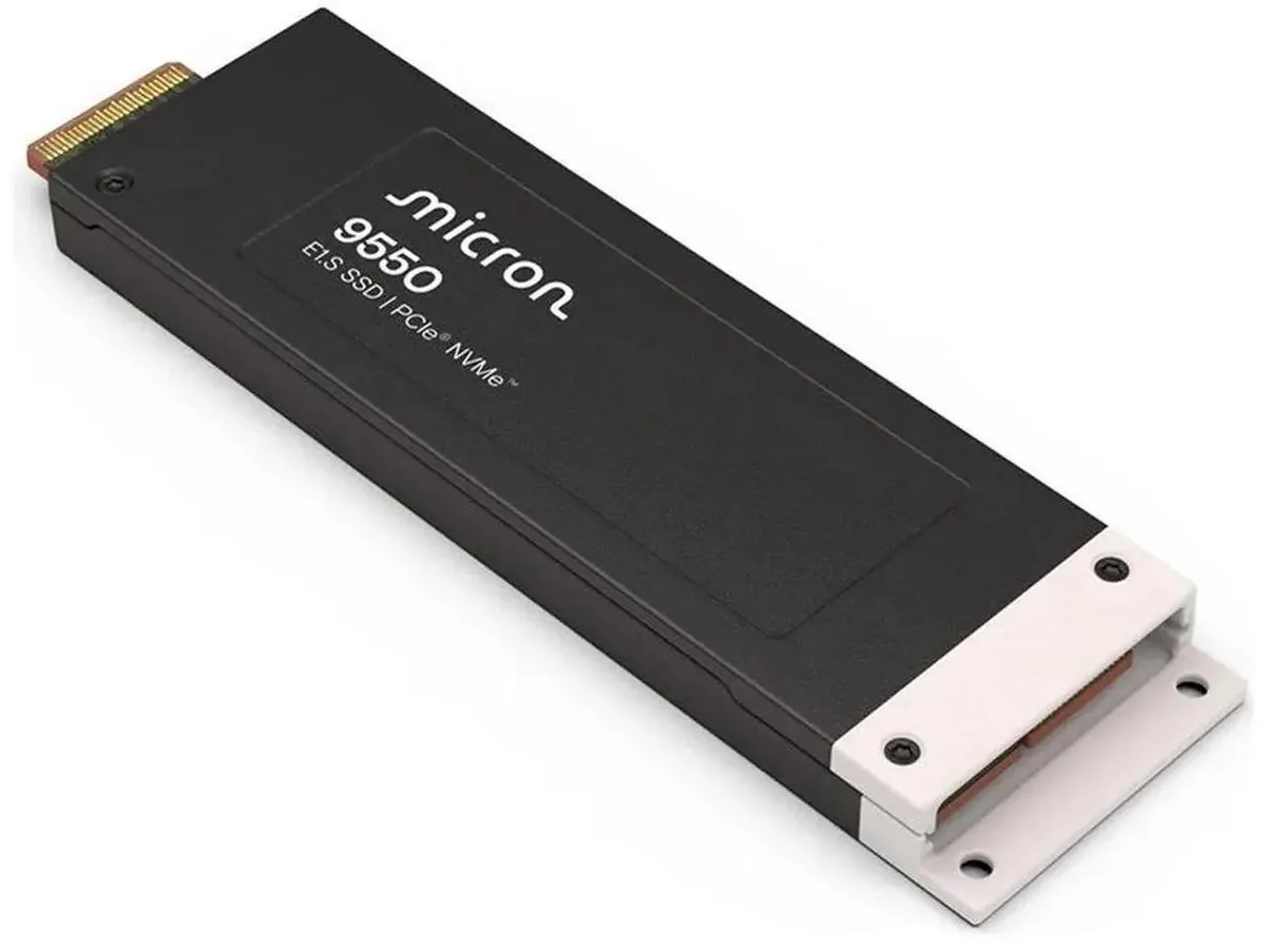 Micron Micron 9550 PRO 3.75 TB enterprise SSD E1.S MTFDLCE3T8THA-1BK1DABYY — product photo
