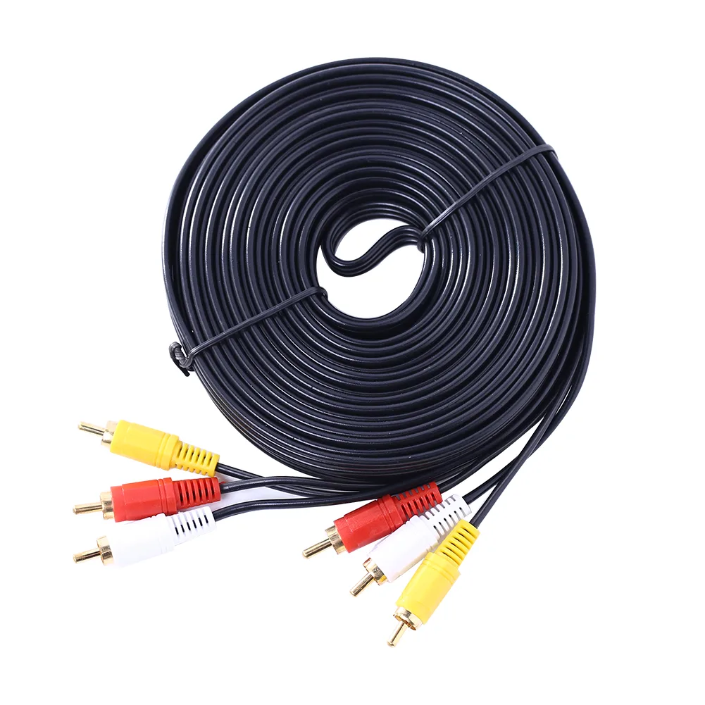 Corn Electronics Corn Electronics 1.5m 3 RCA to RCA Audio Video Cable Male To Male — product photo