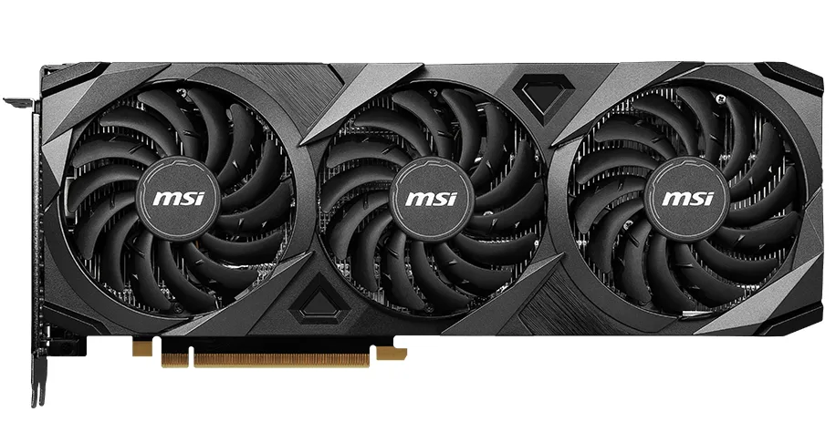 MSI MSI RTX 3060 Ti VENTUS 3X 8GD6X OC graphics card — product photo