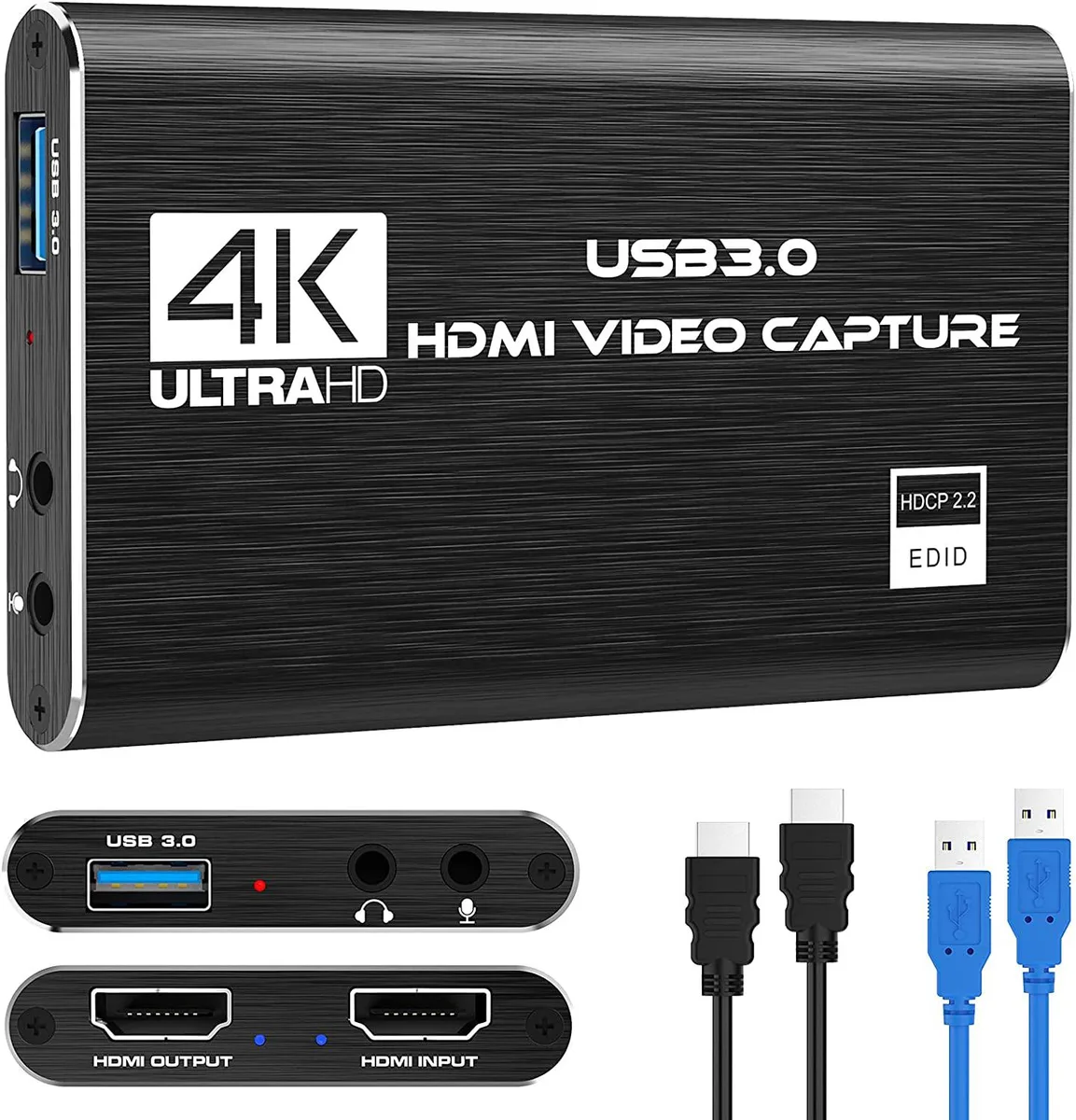 Mickey Technology Mickey Technology 4K HDMI USB 3.0 Video Capturing Device 1080p 60fps — product photo