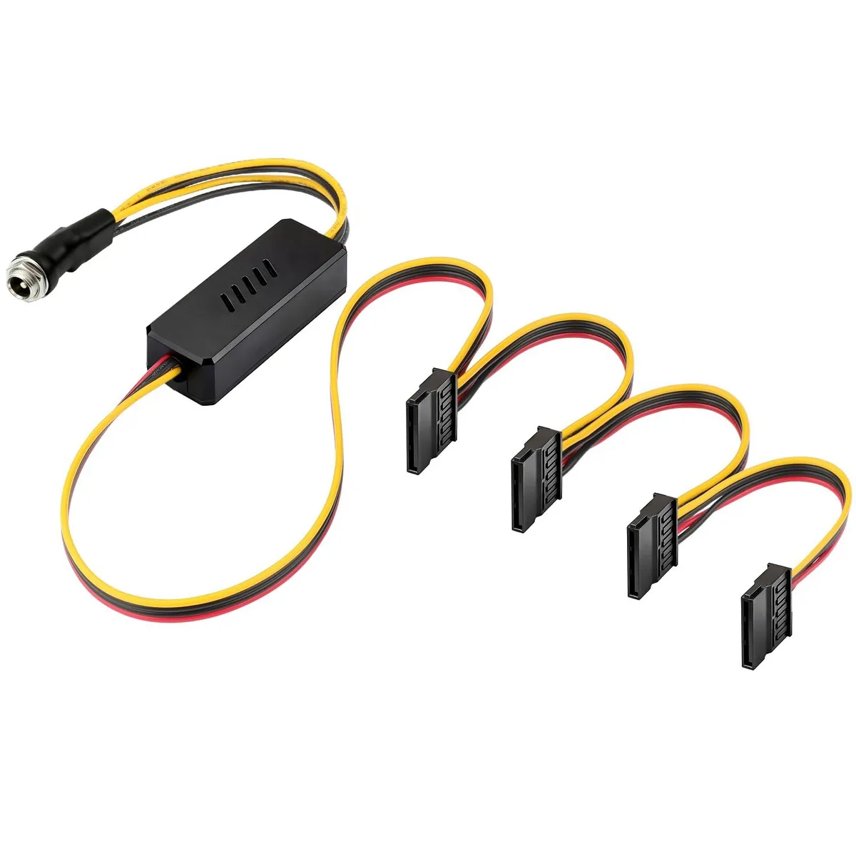 LORDWORLD LORDWORLD DC 5.5x2.5mm to 4 SATA Power Cable 37.5inch — product photo