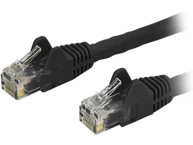 STARTECH STARTECH N6PATCH125BK network ethernet cable Cat6 125 ft black — product photo