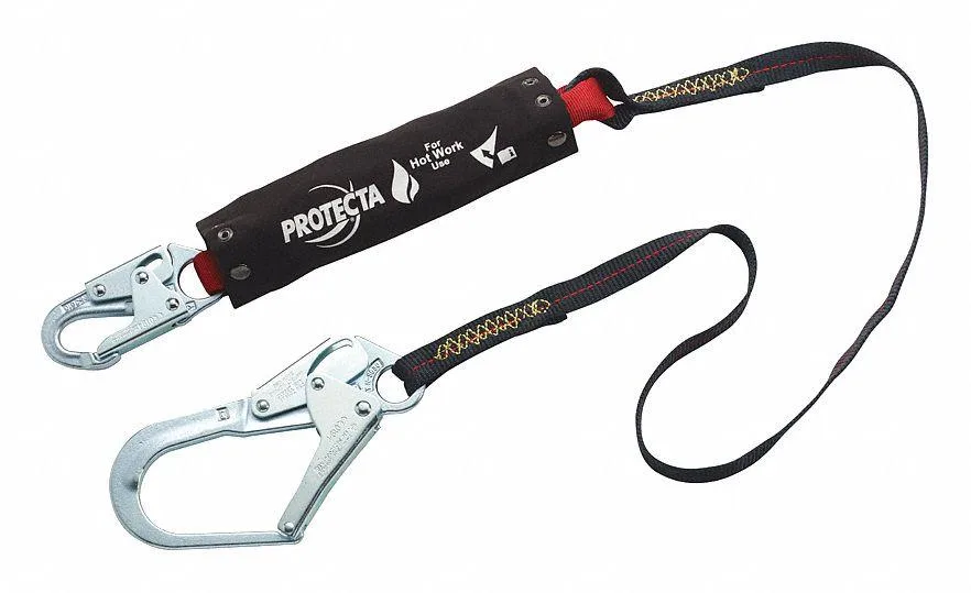 Protecta Protecta 1340128 Shock Absorbing Lanyard 6 ft 310 lb traffic safety equipment — product photo
