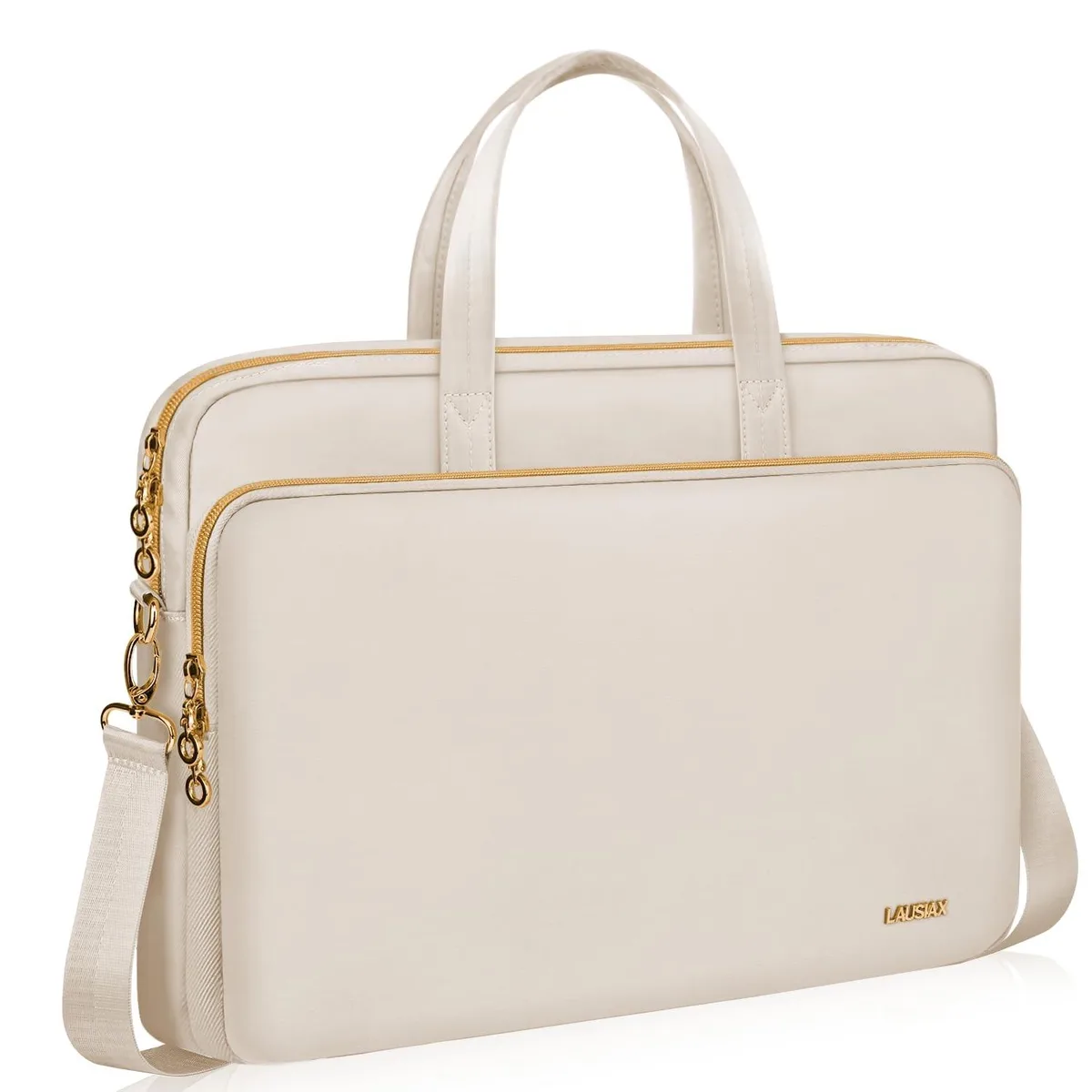ARCTIC ARCTIC 2 in 1 Accessory Laptop Sleeve 17-17.3 Inch Beige — product photo