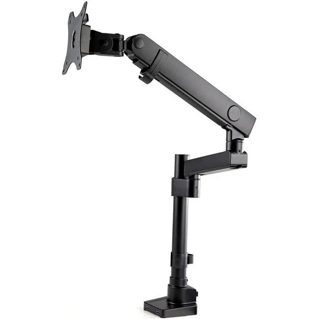 STARTECH STARTECH ARMPIVOT2USB3 Desk Mount Monitor Arm 34" Black USB 3.0 — product photo