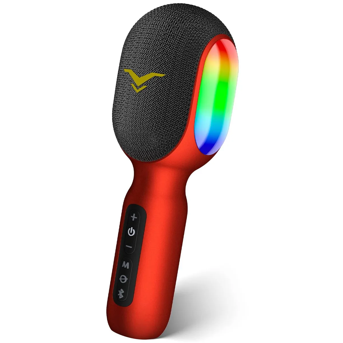  StageSound Stage SingFree-2022 Wireless Bluetooth 5.0 Karaoke Microphone with RGB Lights — product photo