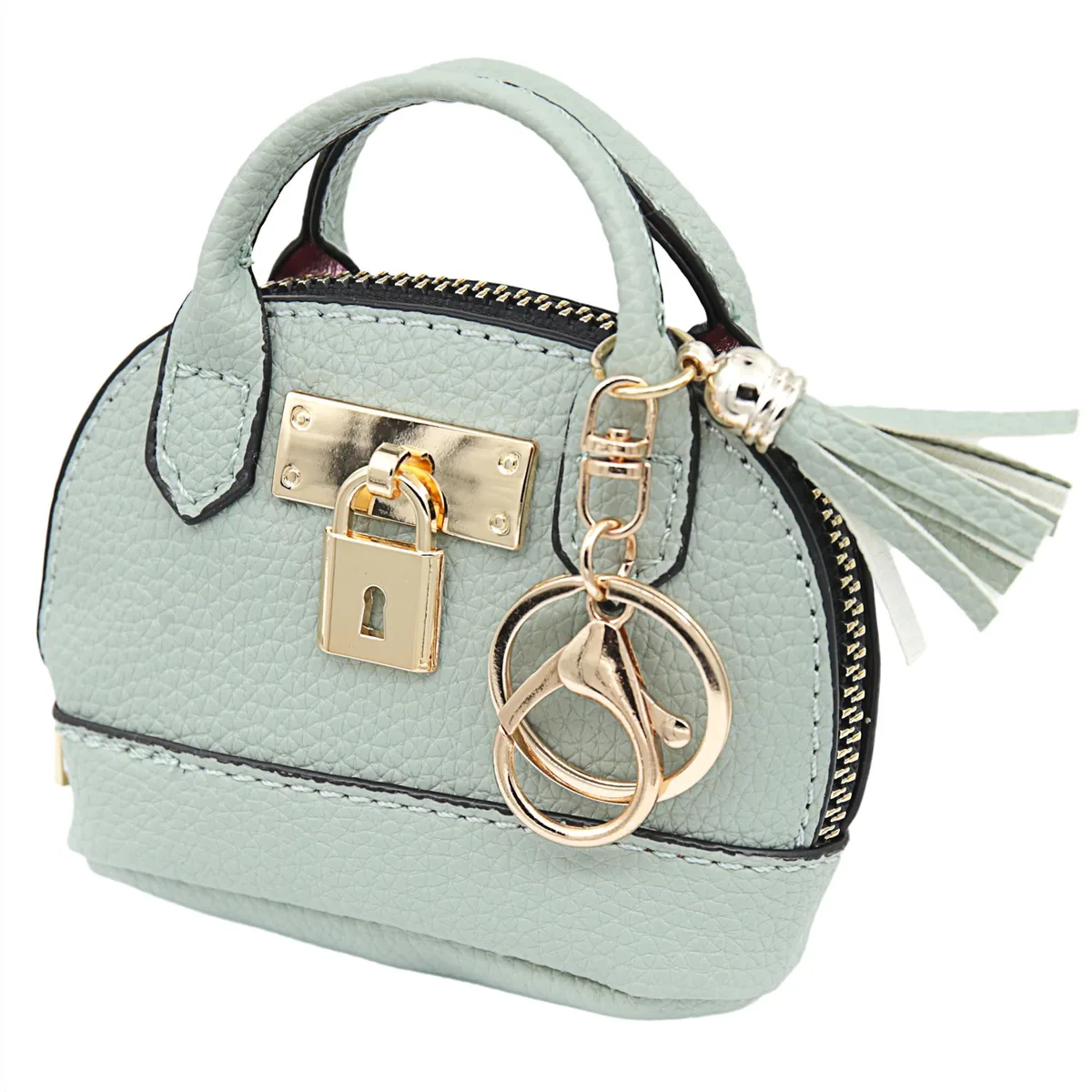 Zitokin Bb011 Mini Tote Purse Keychain Wallet 4.1 x 3.2 inches Green — product photo