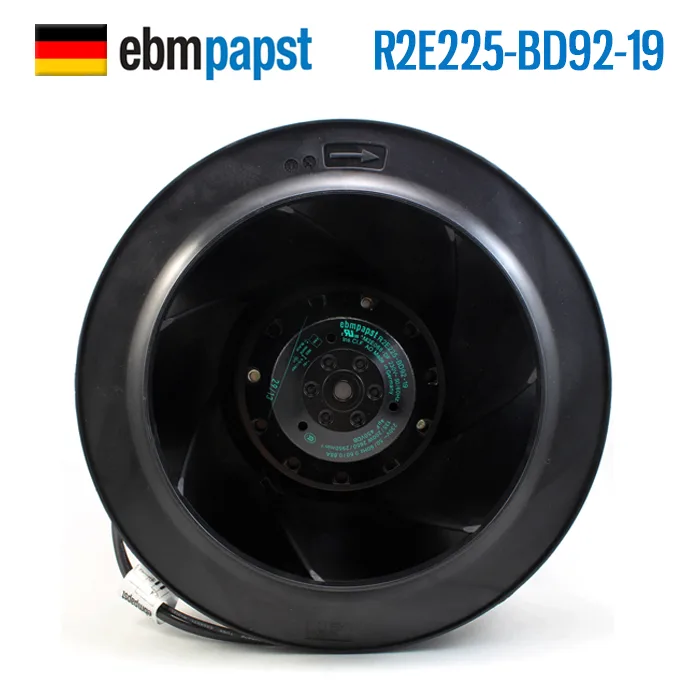 Fans Fans R2E225-BD92-19 230V 200W ABB inverter centrifugal fan — product photo