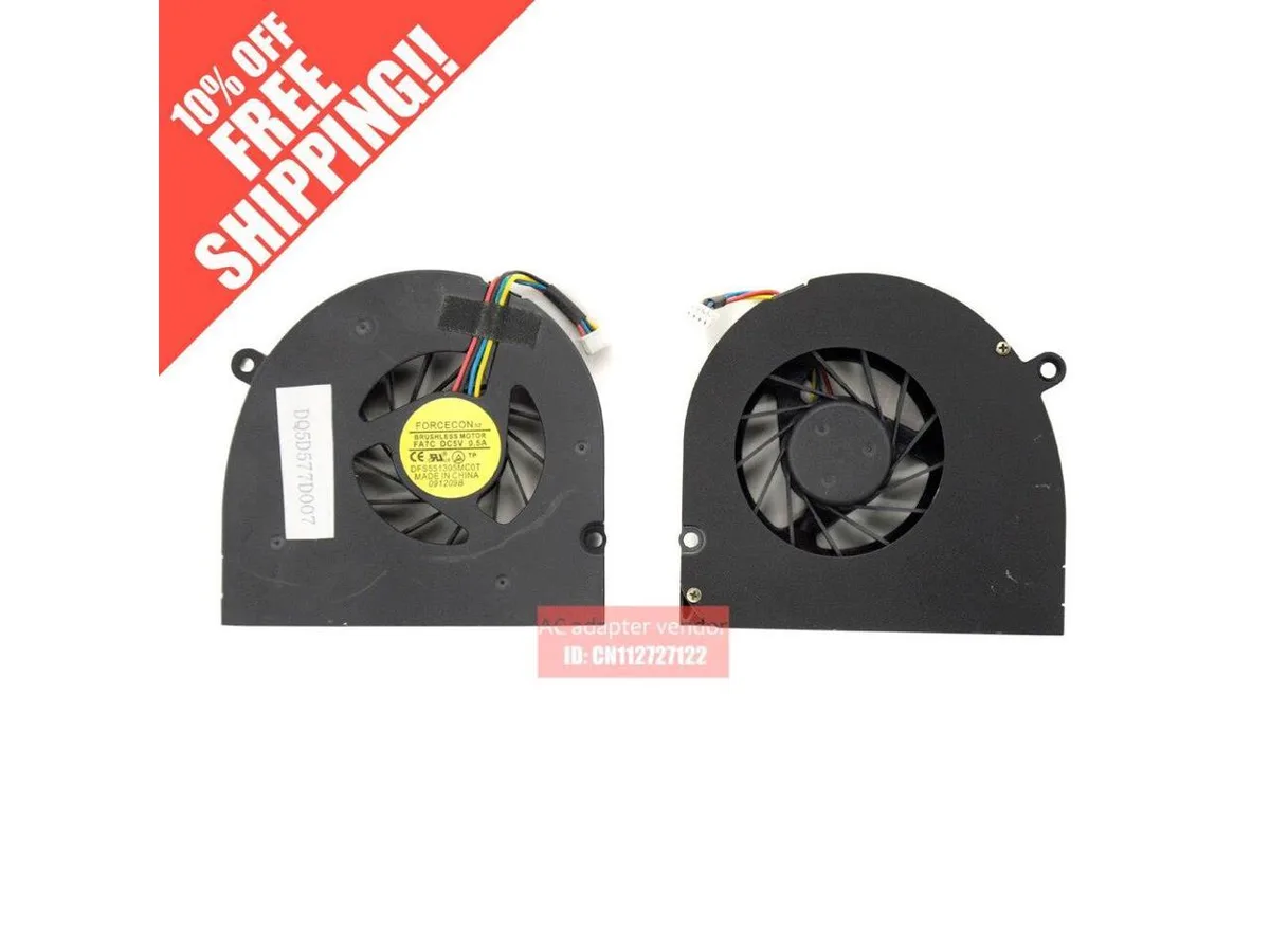 Fans Fans laptop CPU fan 1640 DQ5D577D007 0W520D W520D — product photo