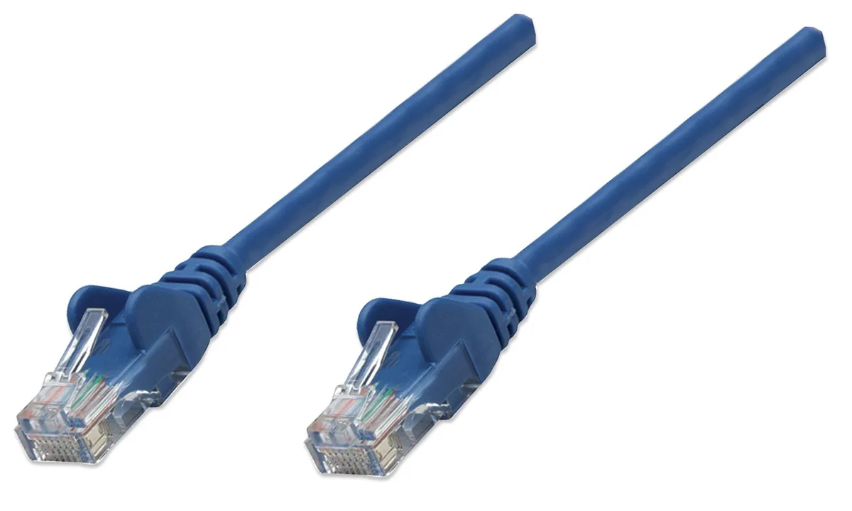 Intellinet Network Solutions Intellinet Network Solutions Cat5e UTP RJ45 22.5 m 75 ft Blue — product photo
