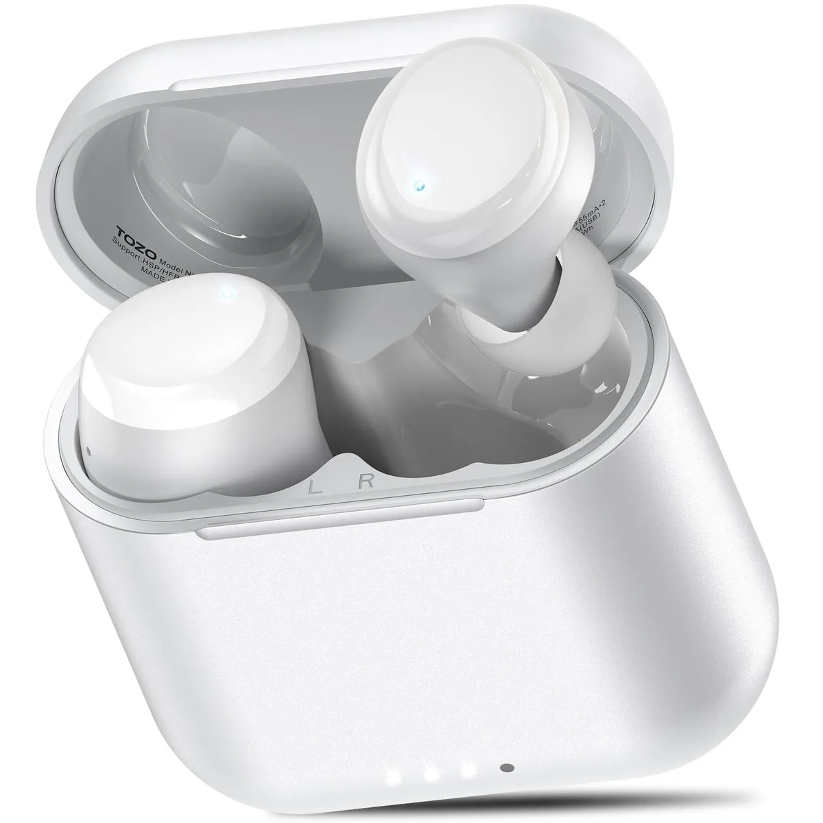 TOZO Store TOZO Store T6 2024 Wireless Earbuds Pearl White — product photo