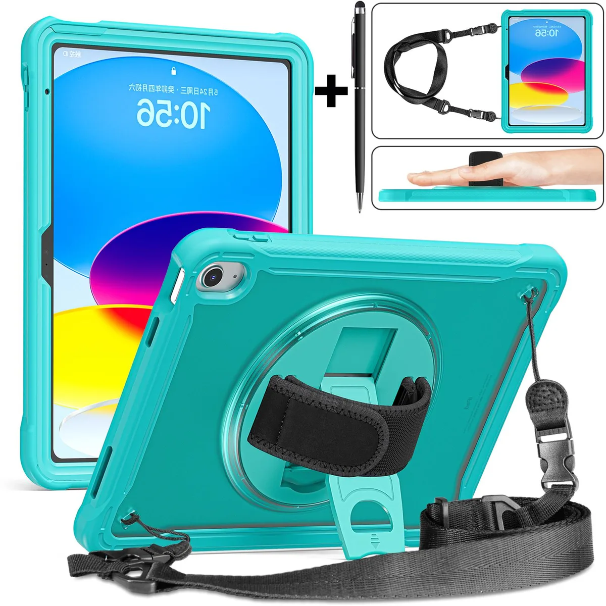 Werleo Werleo A2696/A2757/A2777 iPad 10.9 2022 laptop case Blue — product photo