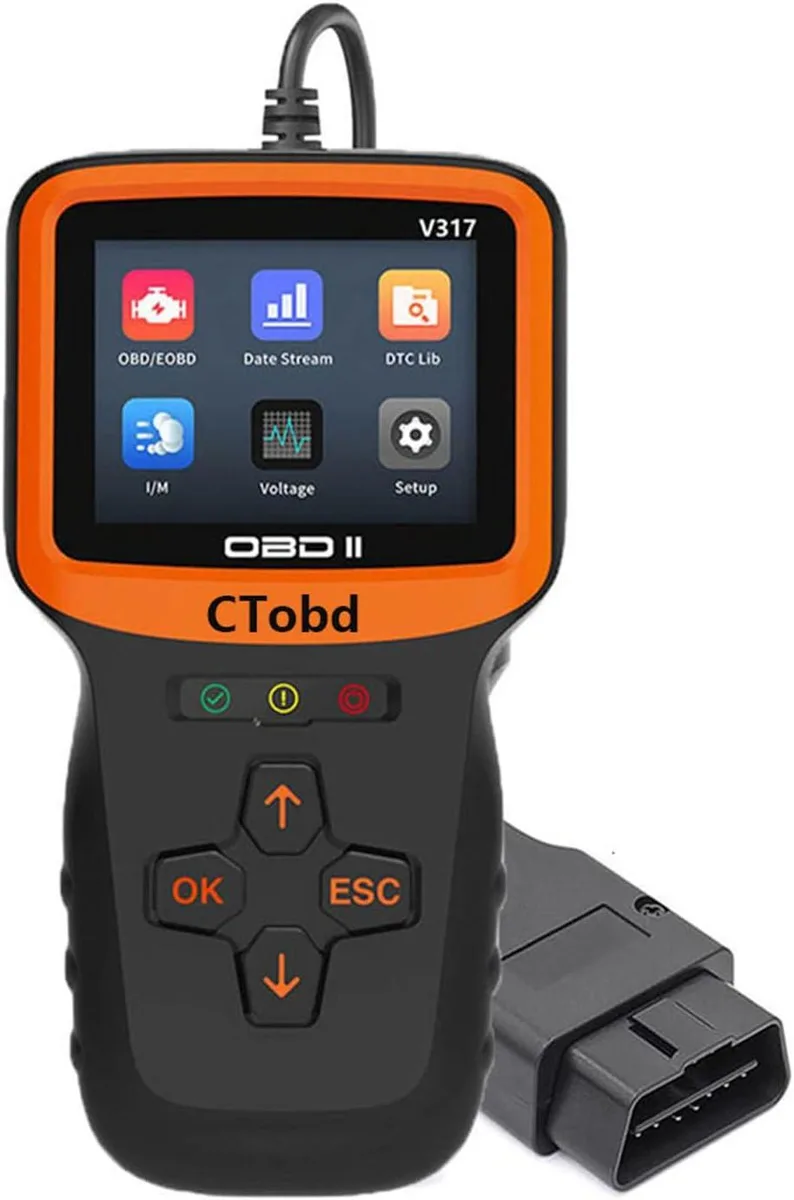 TAURKENAM TAURKENAM OBD2 Scanner 2.8" Color Screen 3000 Codes car electronics accessory — product photo