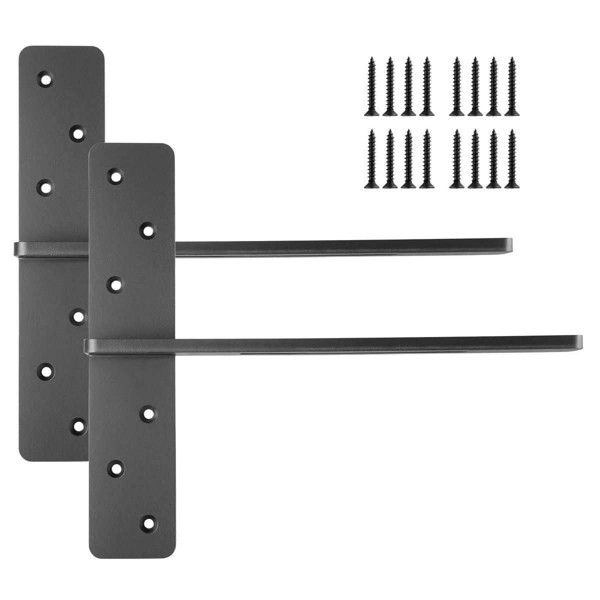 VEVOR VEVOR FT-T-1412 T-Shelf Brackets 2 pcs 14x12 in 200 lbs — product photo