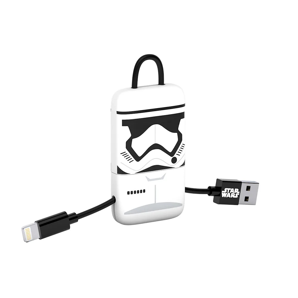 tribe-tech Tribe-tech CLR30702 Star Wars StormTrooper Lightning USB cable 22cm — product photo