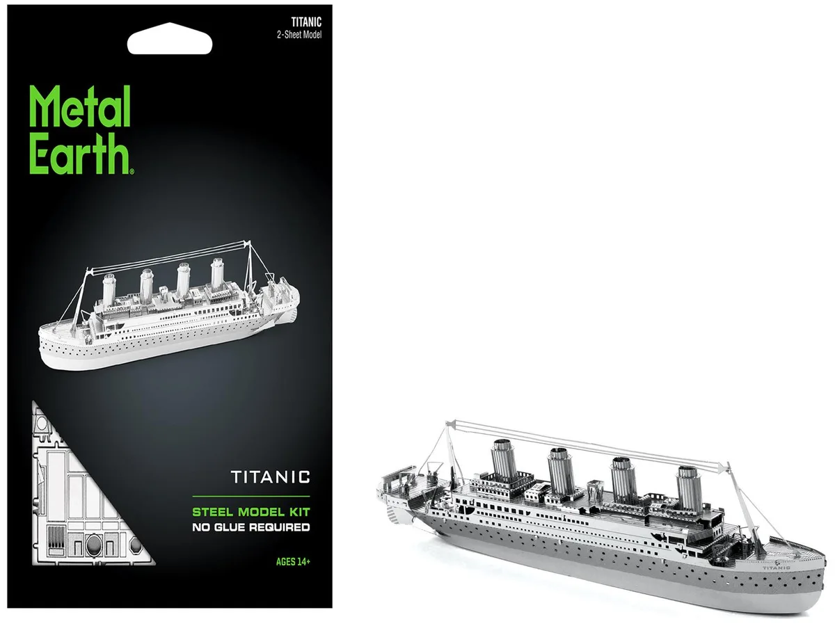 Metal Earth Metal Earth Titanic Ship (Moderate Difficulty) hobby collectible — product photo