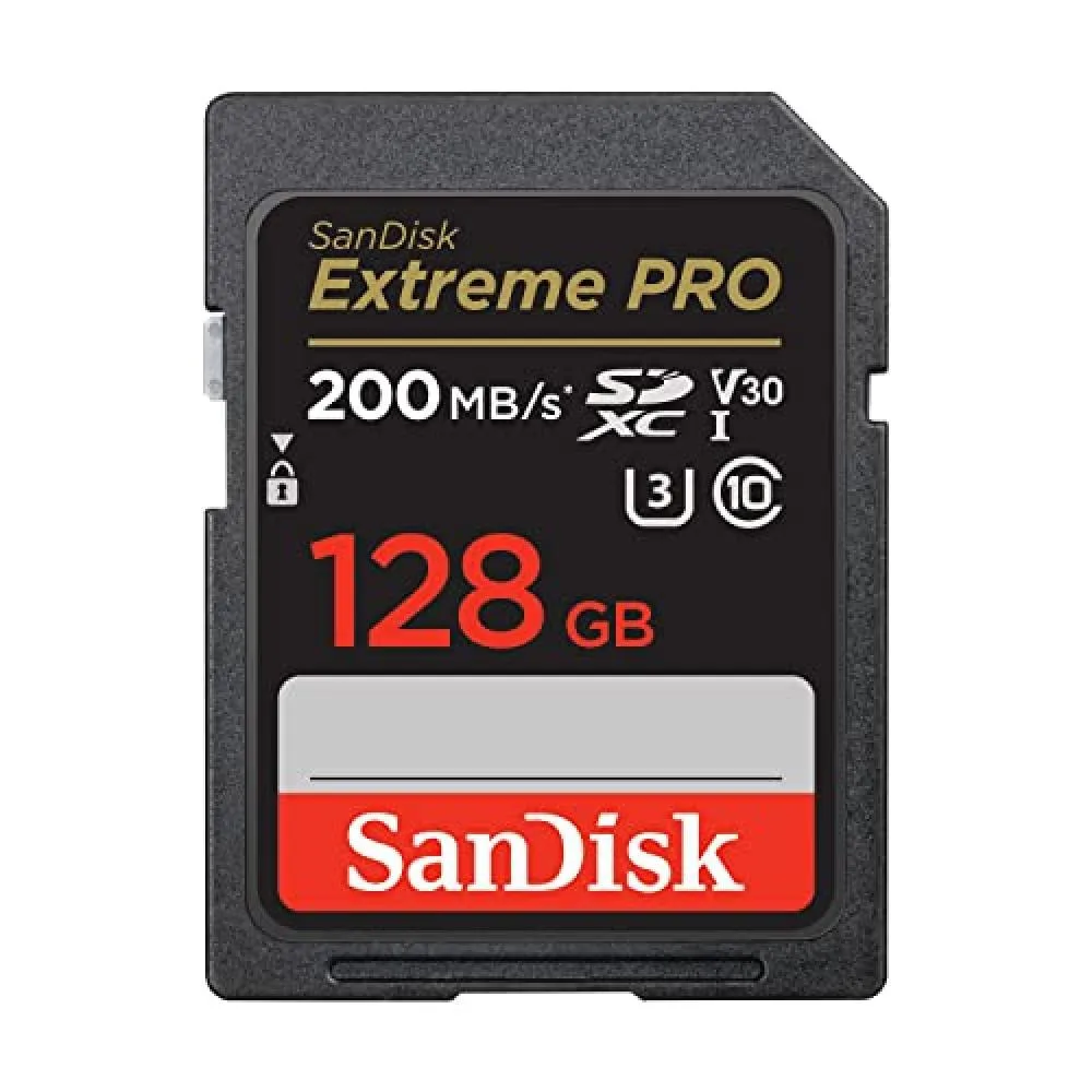 SanDisk SanDisk Extreme PRO SDXC UHS-I 128GB Memory Card — product photo