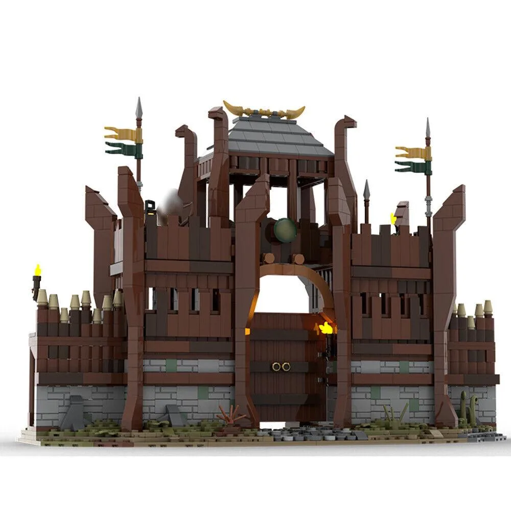 ZITIANYOUBUILD ZITIANYOUBUILD MOC-139386 Main Gate of Castle 1744 Parts — product photo