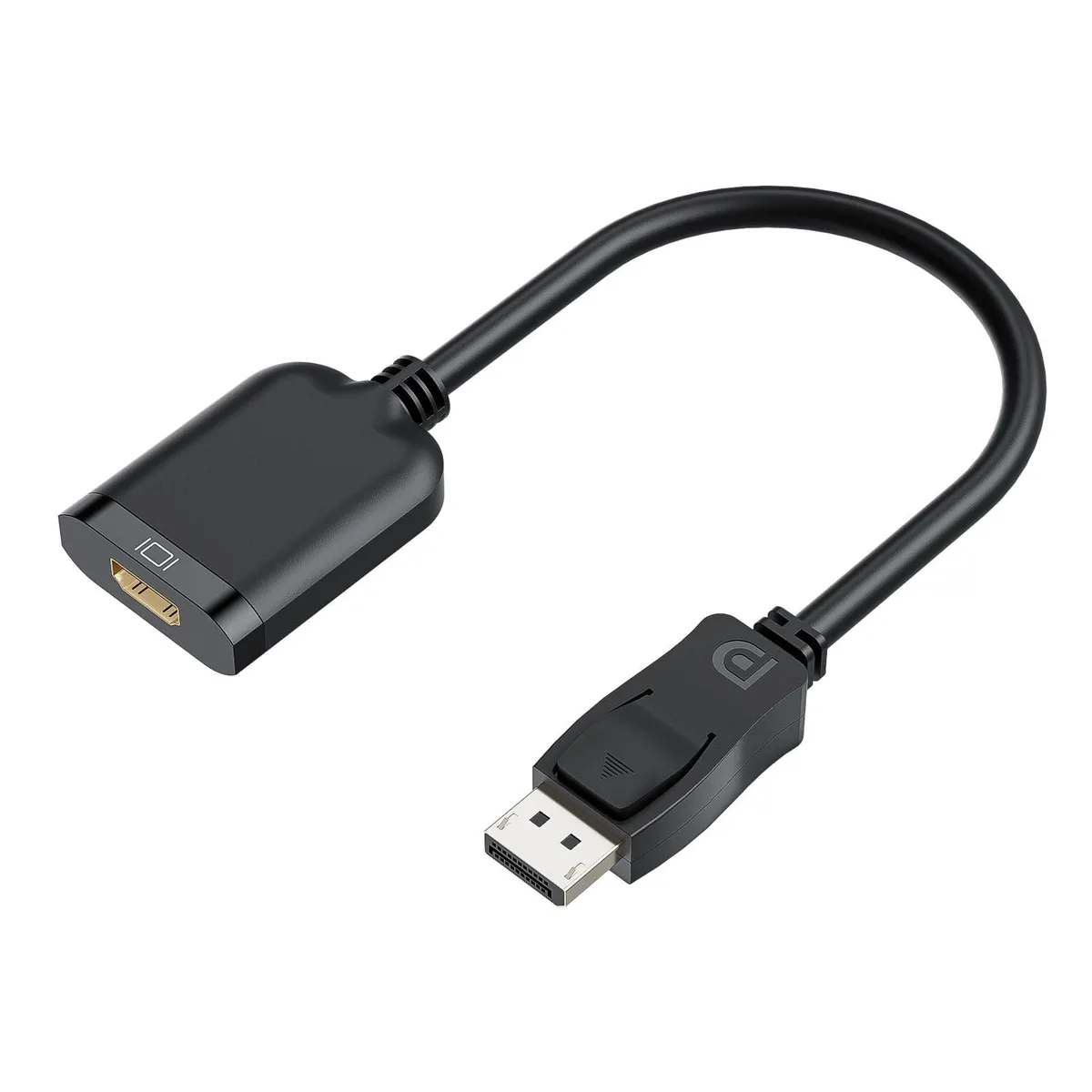 Vszerda Vszerda DP2HD4K60-F DisplayPort 1.4 to HDMI 2.0 Active Adapter Cable 4K 60Hz Black — product photo