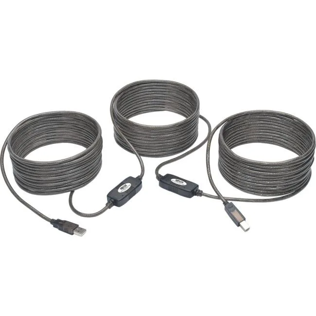 Tripp Lite Tripp Lite U042-050 USB 2.0 Active Repeater Cable A/B M/M 50ft 480Mbps — product photo