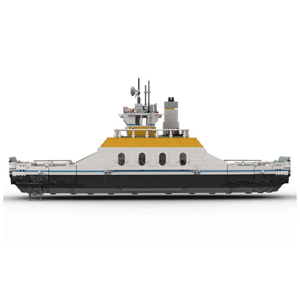 ZITIANYOUBUILD ZITIANYOUBUILD MOC-123279 Car Ferry Building Set 2839 Parts — product photo