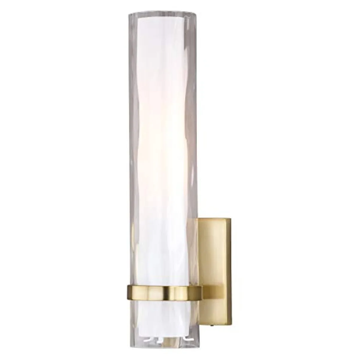 Vaxcel Vaxcel Vilo 1-light brass bathroom wall sconce 4.5x13.5in — product photo