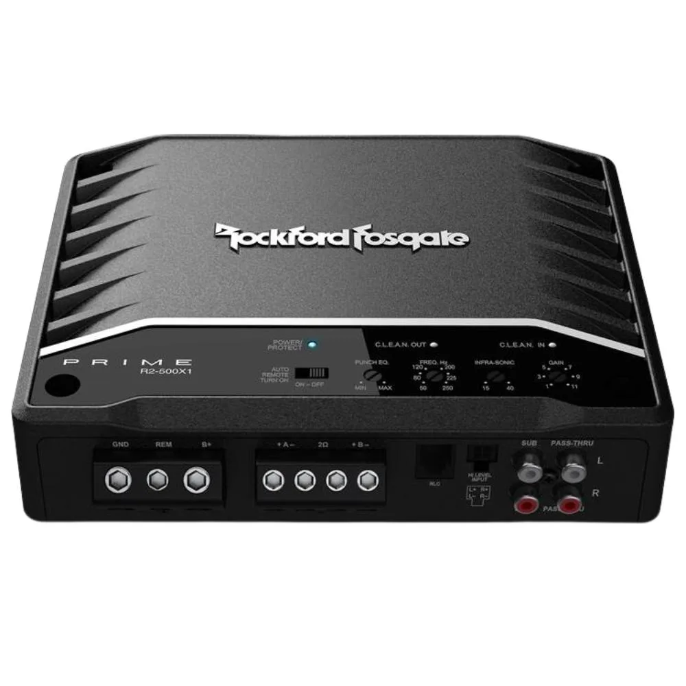 Rockford Fosgate Rockford Fosgate R2-500X1 Prime Series mono subwoofer car amplifier 500W RMS — product photo