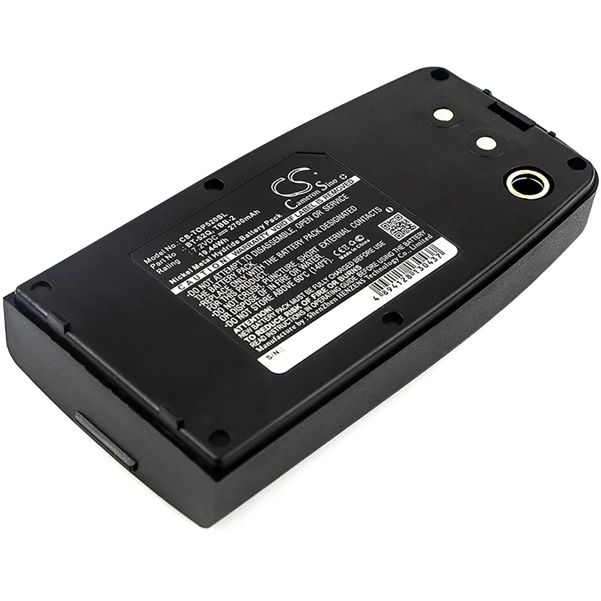 Centenex Electronics Centenex Electronics DS-CS-TOP520SL 7.2 V 2700 mAh Ni-MH GPS battery — product photo