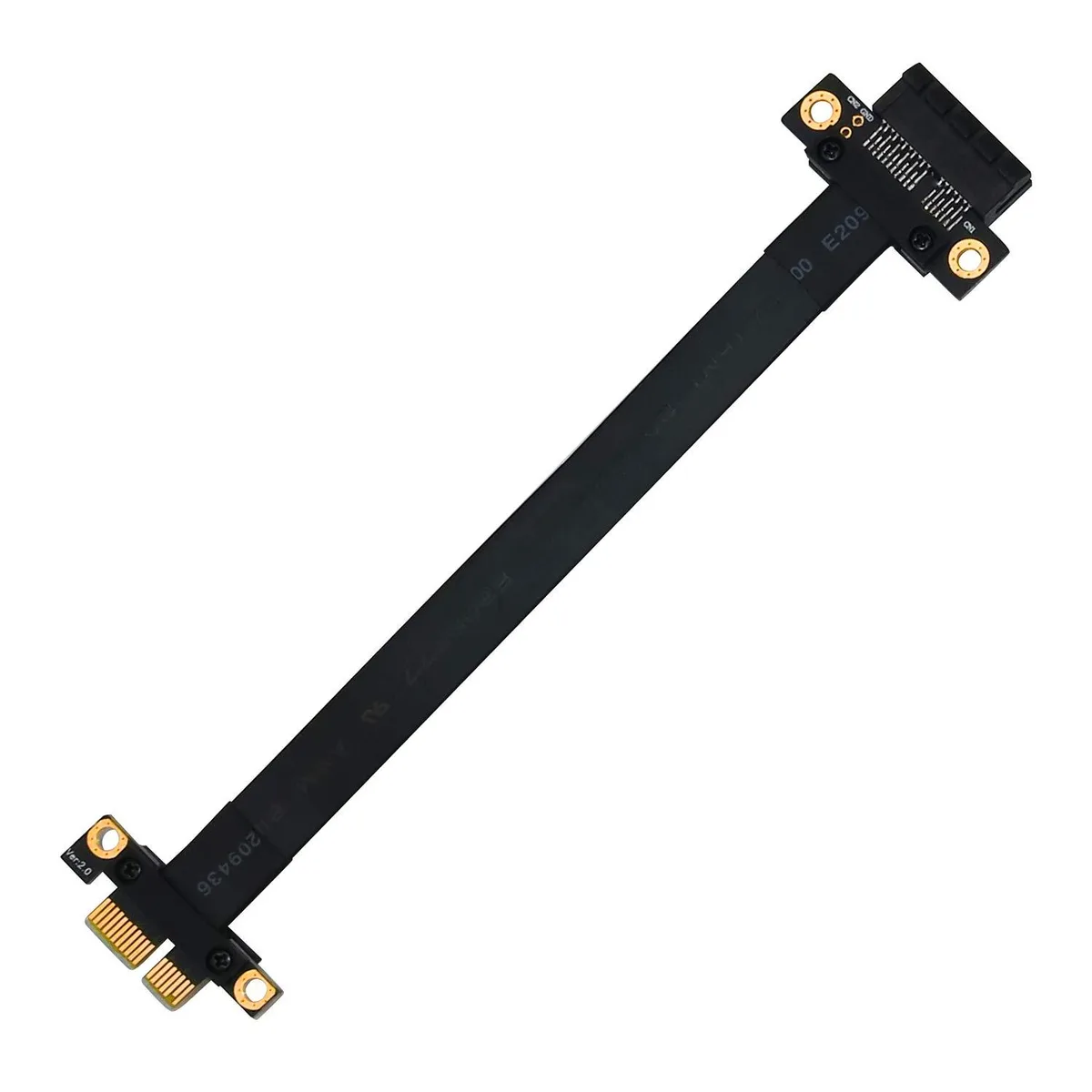 Fervit Fervit PCIe x1 Riser Cable 36PIN 180 Degree 20CM — product photo