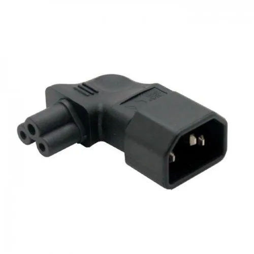 LORDWORLD LORDWORLD IEC 90 Degree Adapter C14 to C5 3 Poles 10A 125V — product photo