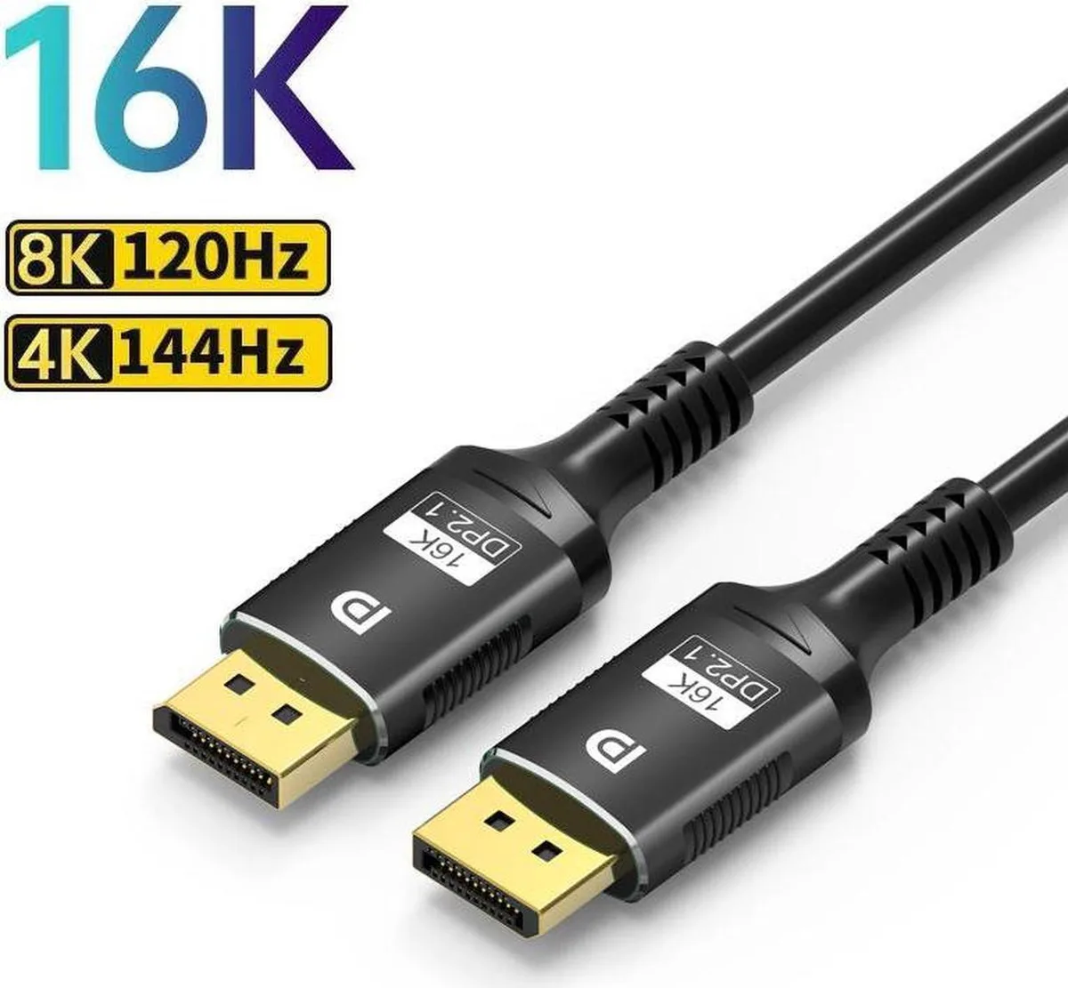 SMUGDESK SMUGDESK 16K DisplayPort 2.1 Cable 3.3ft — product photo
