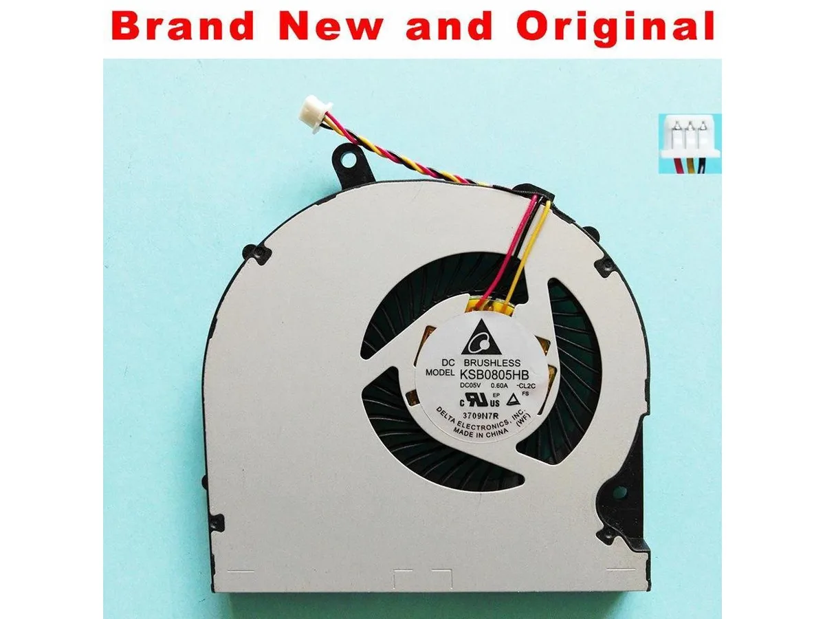 Fans Fans CPU Cooler for Delta KSB0805HB -CL2C DC 5V .6A — product photo