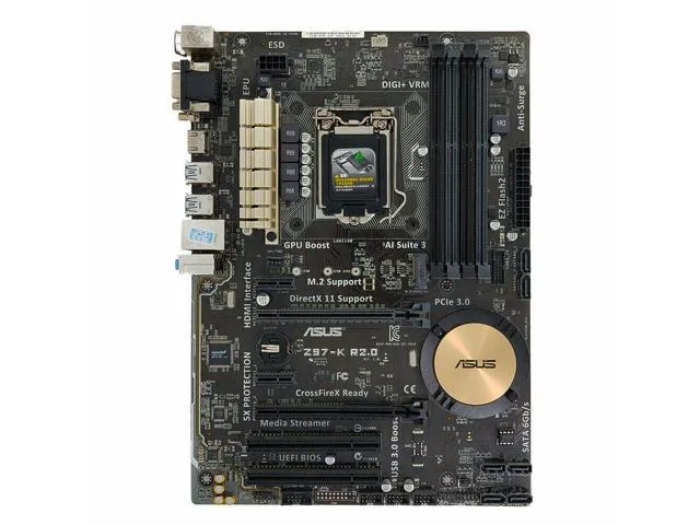 ASUS ASUS Z97-K R2.0 LGA 1150 DDR3 ATX Intel motherboard — product photo