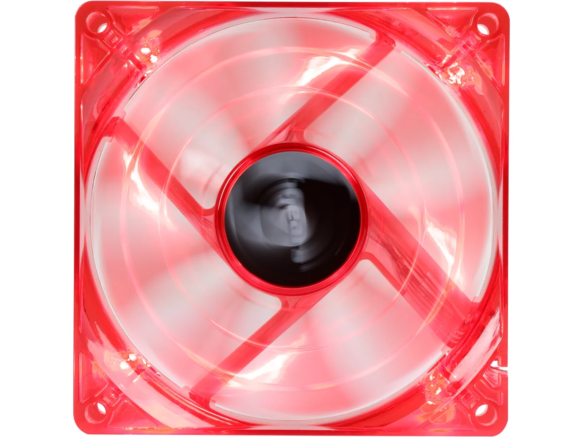 BGears BGears b-PWM 90 Red 90mm case fan 500-4000 RPM 88 CFM 39 dBA 2 Ball — product photo