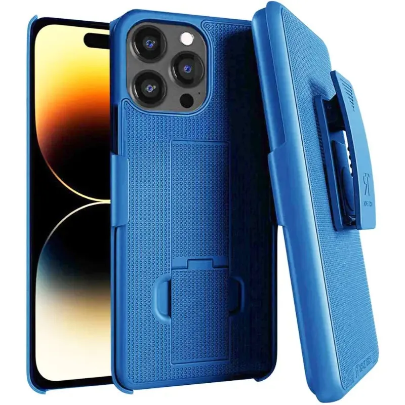 Rome Tech Rome Tech iPhone 14 Pro Max Holster Case Blue Dot — product photo