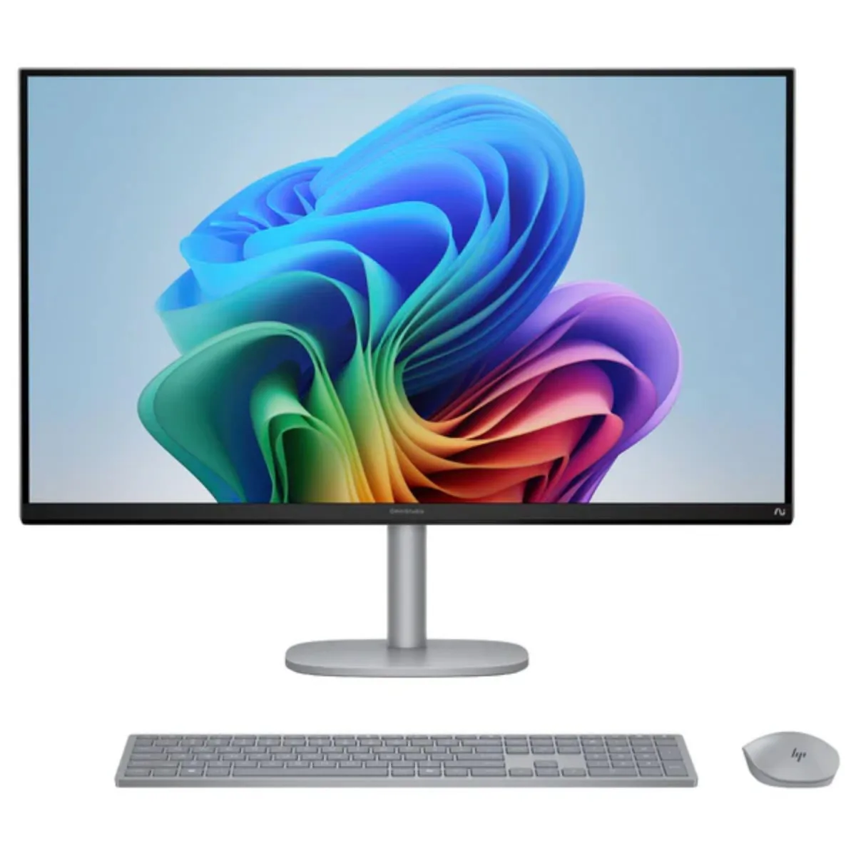 HP HP OmniStudio X 27-CS1000T all-in-one PC, 27" FHD, Core Ultra 7 256V, 16 GB, 512 GB, Meteor Silver — product photo