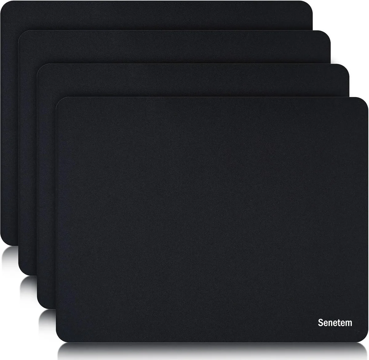 BAOFENG BAOFENG 4-Pack Mouse Pad 11x8.6 in Black — product photo