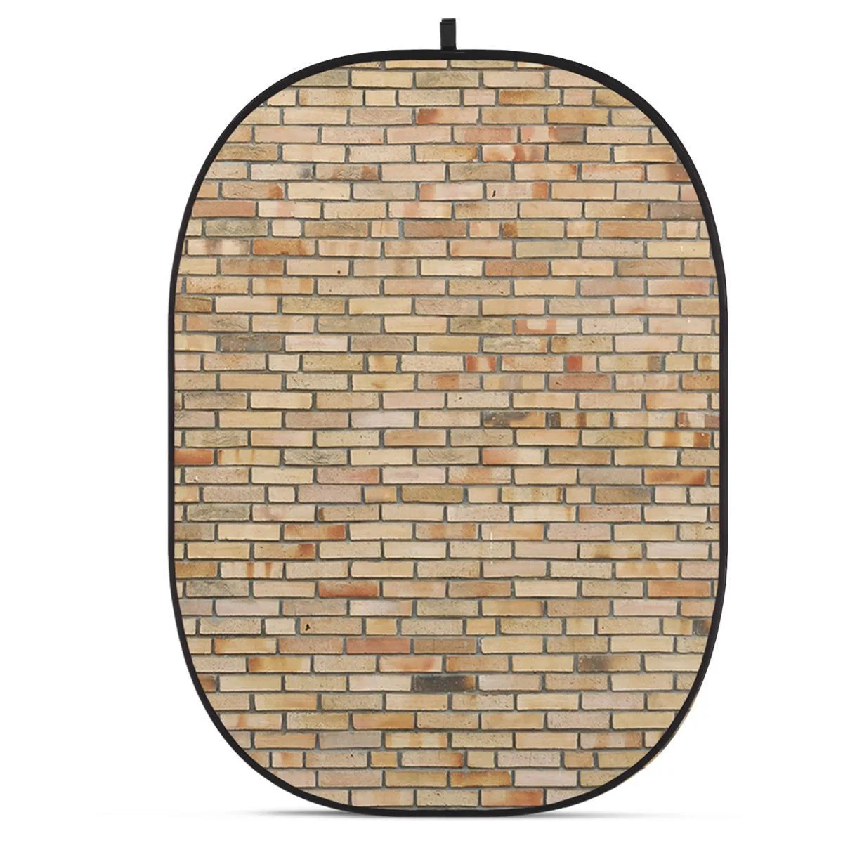 Glow Edge Glow Edge CBA-WB0009 5x6.5' Fabric Collapsible Backdrop Brick Wall — product photo