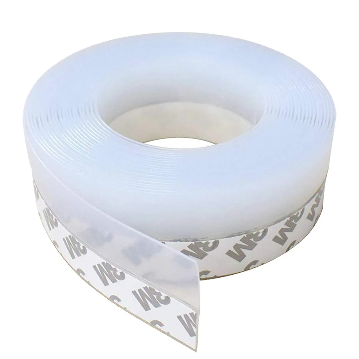 Transparent silicone seal strips in a 16 pack, each 16.5ft long and 25mm wide