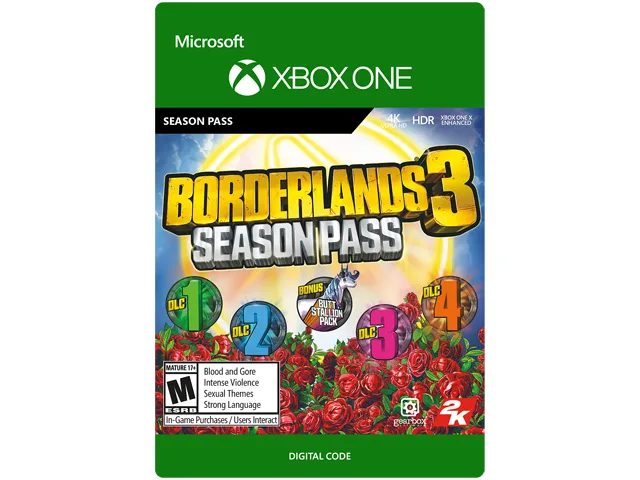 2K GAMES 2K GAMES 7D4-00501 Borderlands 3 Season Pass Xbox One downloadable game — product photo