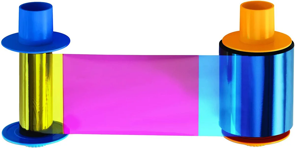 Fargo Fargo DTC1500 YMCKO Color Ribbon 45610 500 Prints — product photo