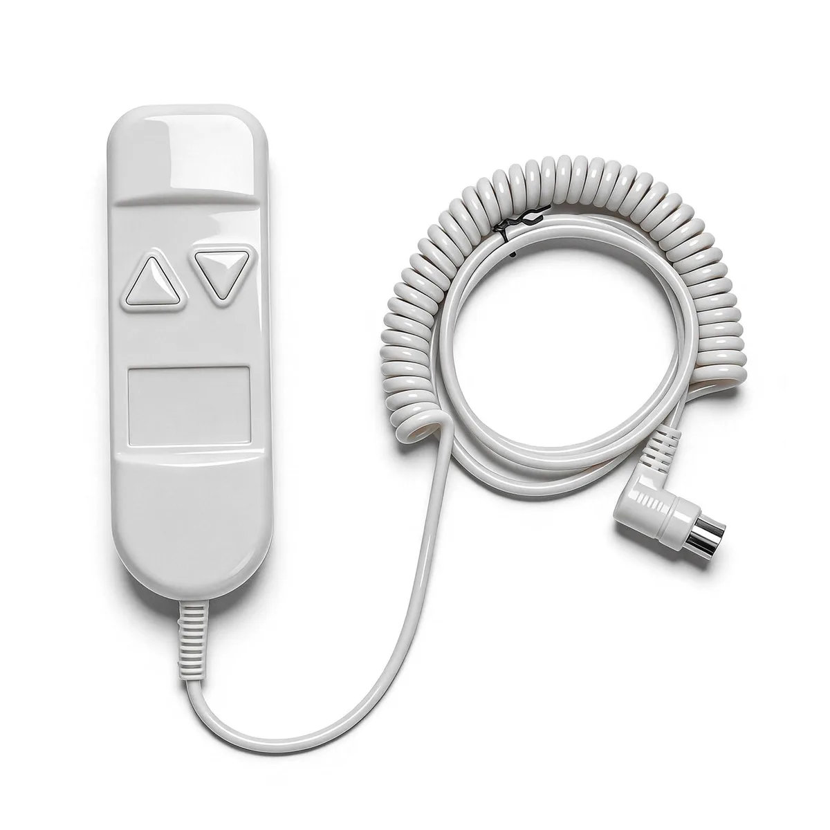  HERCHR HERCHRg0kasbfnoy 8-pin lift chair hand control, coiled cable, 2-button, 150 g — product photo