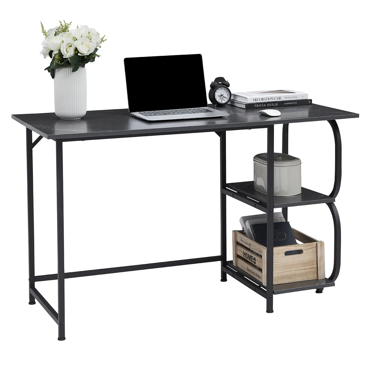Anivia(China) Anivia(China) 47" Two-Shelf Desk Black — product photo