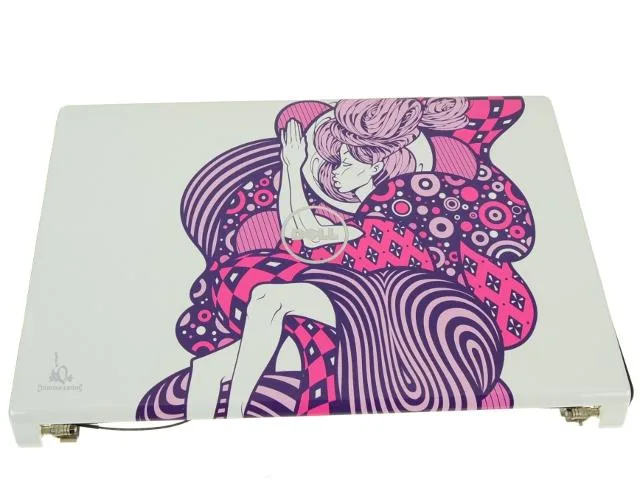 DELL DELL Studio 1555 1557 1558 15.6" LCD Back Cover THE MUSE IN PURPLE — product photo