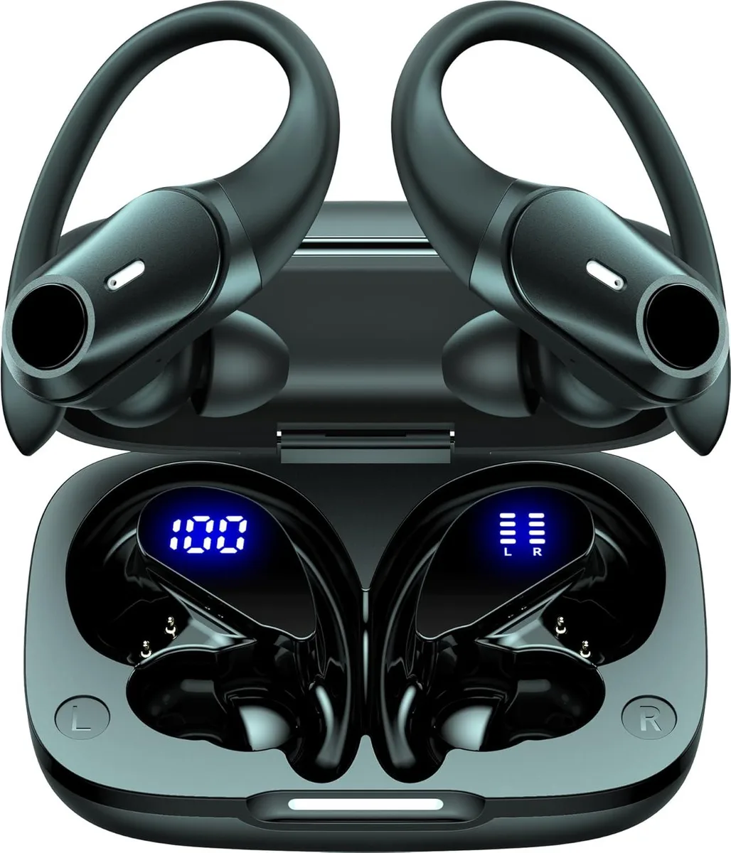 MAONO MAONO Active Noise Cancelling Earbuds 80H 13mm 50dB ANC Black — product photo