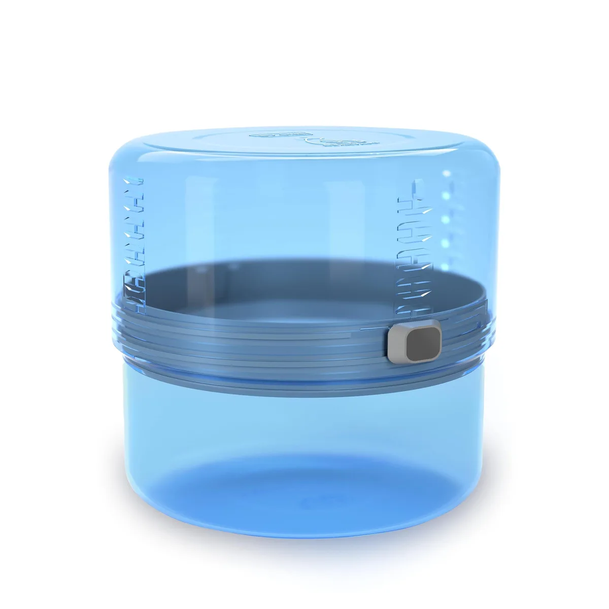 Expandable bear canister, smooth-threaded lid, soft-touch buttons, IGBC approved 255500